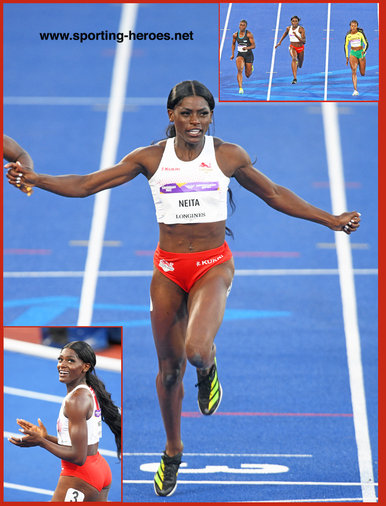 Daryll NEITA - 100m bronze medal at 2022 Commonwealth Games