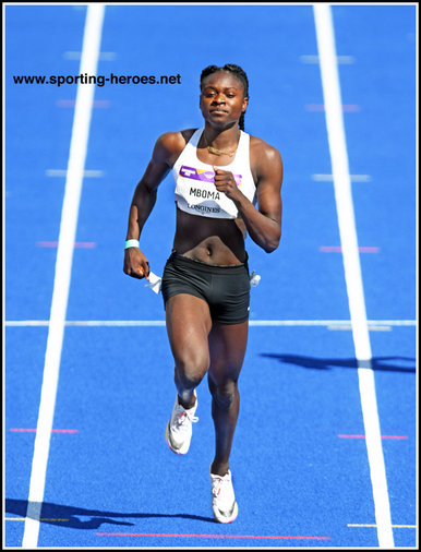 Christine MBOMA - Namibia - 200m Bronze medal at 2022 Commonwealth Games.