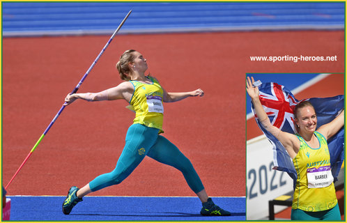 Kelsey-Lee BARBER - Australia - World & Commonwealth javelin Champion 2022.