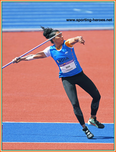 Annu RANI - India - Javelin bronze medal at 2022 Commonwealth Games
