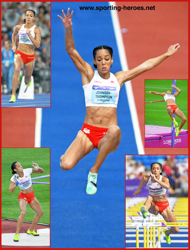 Katarina JOHNSON-THOMPSON - Second Commonwealth heptathlon gold