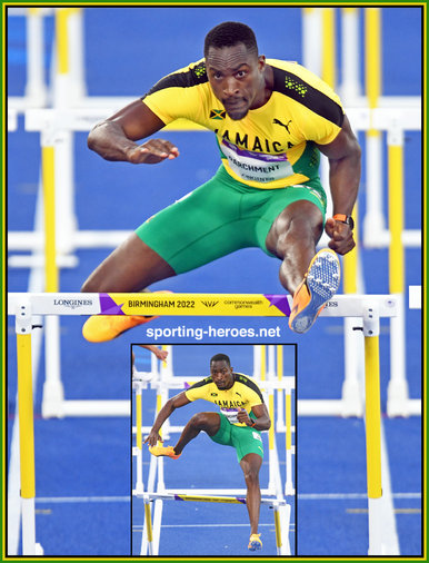 Hansle PARCHMENT - Jamaica - 2022 Commonwealth & World Chmpionship finalist