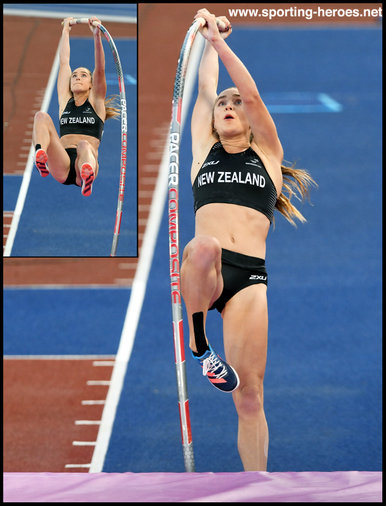 Imogen AYRIS - New Zealand - Pole vault bronze at 2022 Commonwealth Games