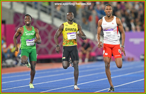 Joseph AMOAH - Ghana - 200m bronze at 2022 Commonwealrth Games