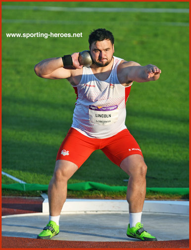 Scott LINCOLN - Bronze shot put medal at 2022 Commonwealth Games.