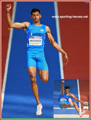 Murali SREESHANKAR - India - 2022 Commonwealth long jump silver medal