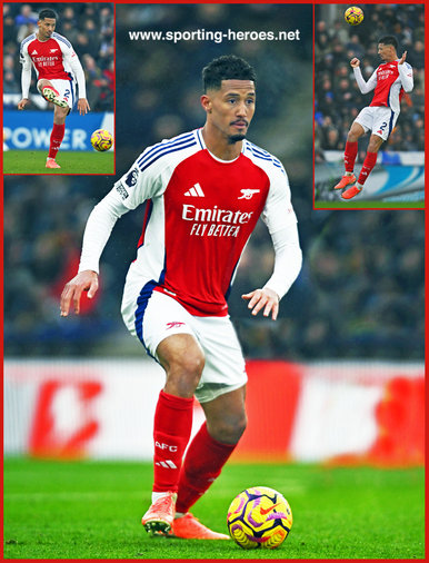 William SALIBA - Arsenal FC - Premier League Appearances