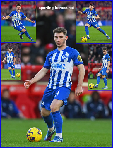 Billy GILMOUR - Brighton & Hove Albion - League appearances.