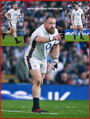 Joe HEYES - England - International Rugby Union Caps.