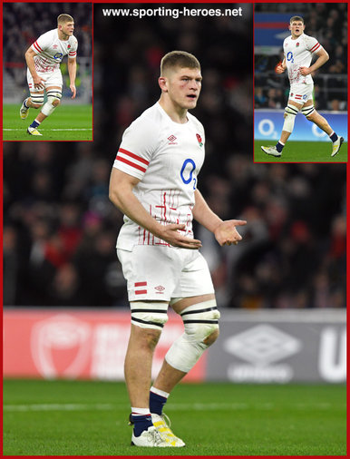 Jack WILLIS - England - International rugby caps.