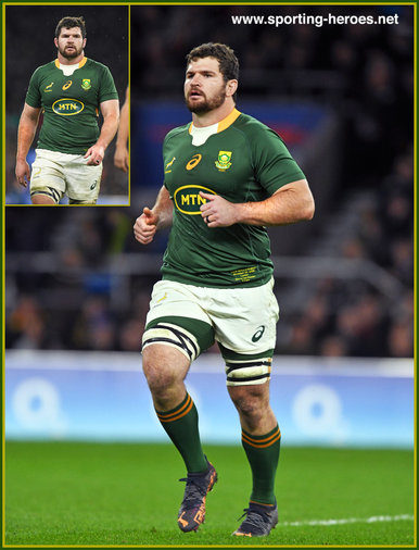 Marco van STADEN - South Africa - International Rugby Union Caps.