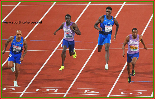 Marcell JACOBS - Italy - 2022 European 100m champion