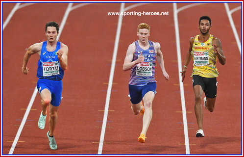 Charlie DOBSON - 4x400m Gold medal at 2022 European Championships.