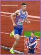 Jake HEYWARD - Great Britain & N.I. - 1500 silver medal at 2022 European Championships.