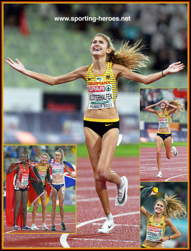 Konstanze  KLOSTERHALFEN - Germany - 5000m Gold medal at 2022 European Championship