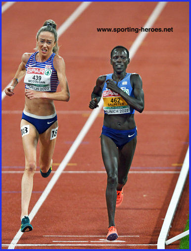 Lonah  CHEMTAI SALPETER - Israel - 5000m bronze medal at 2022 European Champs.