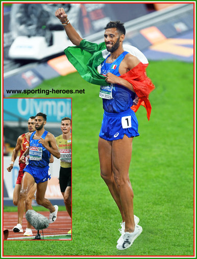 Ahmed ABDELWAHED - Italy - 2022 silver medal at 2022 Euro Champs