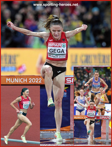Luiza GEGA - Albania - 2022 European steeplechase champion.