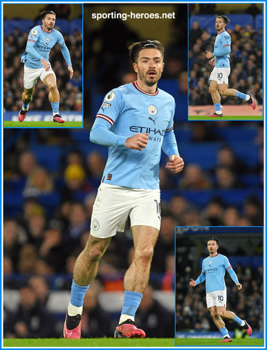 Jack GREALISH - Manchester City FC - Premier League appearances.