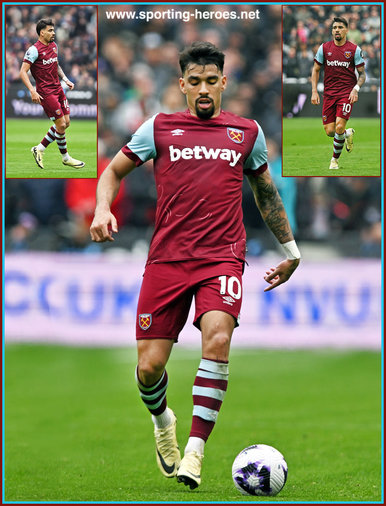 Lucas PAQUETA - West Ham United - Premier League Appearances