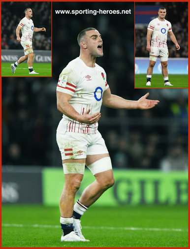 Ben  EARL - England - International Rugby Union Caps.