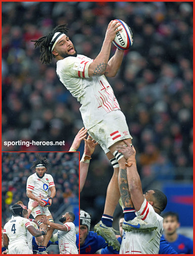 Lewis LUDLAM - England - International Rugby Union Caps.