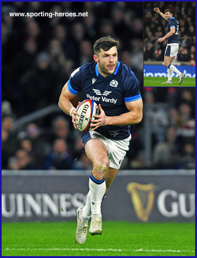 Blair KINGHORN - Scotland - International Rugby Union Caps.