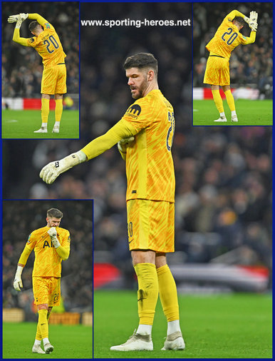 Fraser Forster - Tottenham Hotspur - Premier League Appearances