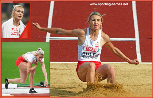 Adrianna SULEK - Poland - Heptathlon silver medal at 2022 European Championships