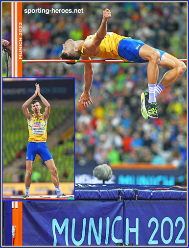 Andriy PROTSENKO - Ukraine - 2022 bronze high jump medal in Munich
