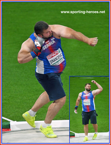 Armin SINANCEVIC - Shot put silver medal at 2022 Euro Champs