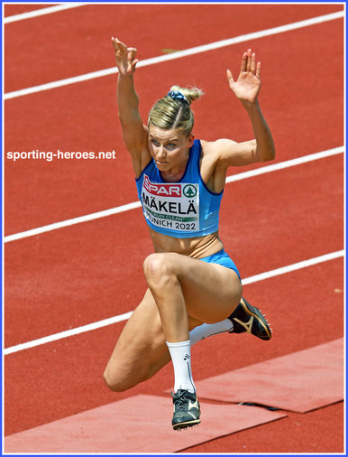 Kristiina MAKELA - Finland - Silver medal at 2022 European Championships.