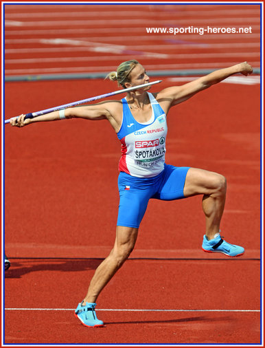 Barbora Spotakova - Czech Republic - Bronze medal at 2022 European Championships