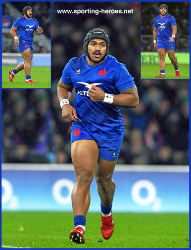 Sipili FALATEA - France - International Rugby Union Caps.