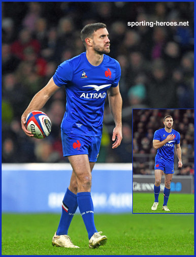 Melvyn  JAMINET - France - International Rugby Union Caps.