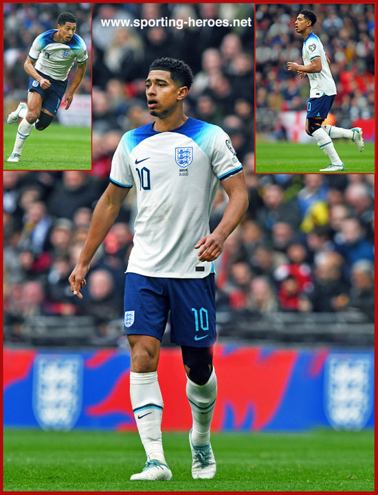 Jude BELLINGHAM EURO 2024 Qualifying games England