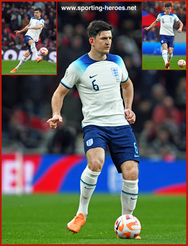 Harry MAGUIRE - England - EURO 2024 Qualifying games