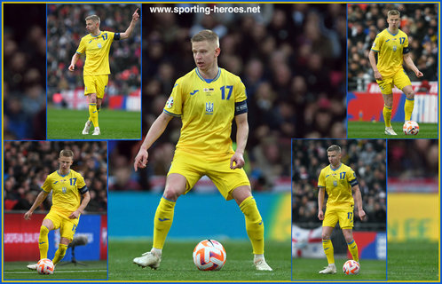 Oleksandr ZINCHENKO - Ukraine - EURO 2024 Qualifing matches.