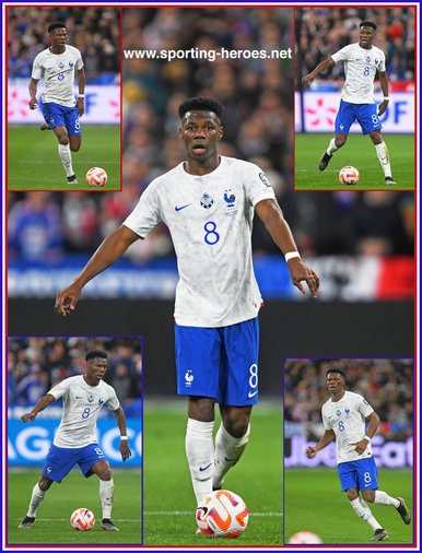 Aurelien TCHOUAMENI - France - EURO 2024 Qualifing matches.