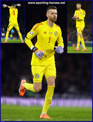 Angus GUNN - Scotland - EURO 2024 Qualifing matches.