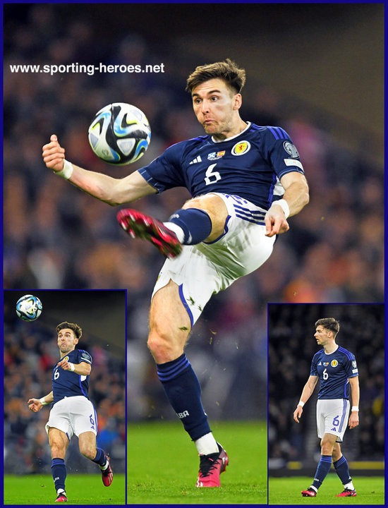 Kieran TIERNEY EURO 2024 Qualifing matches. Scotland