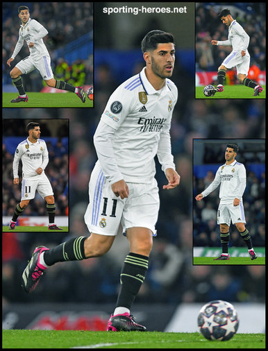 Marco ASENSIO - Real Madrid - 2022-2023 Champions League K.O. games.
