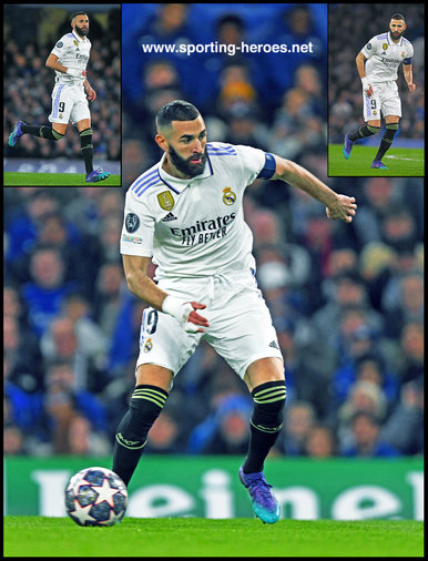 Karim Benzema - Real Madrid - 2022-2023 Champions League K.O. games.