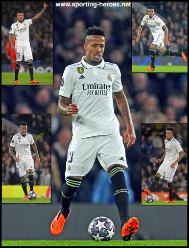 Eder MILITAO - Real Madrid - 2022-2023 Champions League K.O. games.