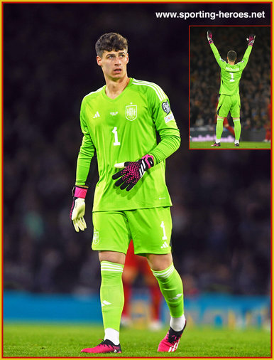 Kepa ARRIZABALAGA - Spain - Euro 2024 Qualifying games