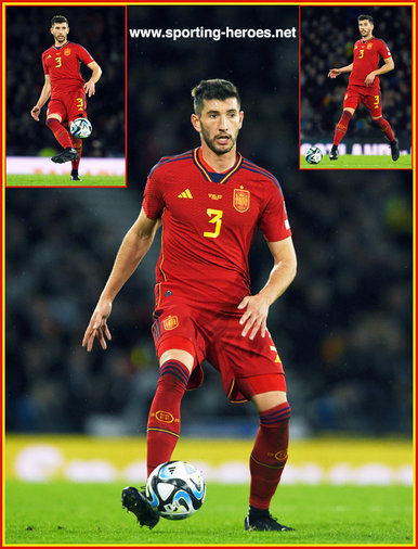 David Garcia - Spain - EURO 2024 Qualifing matches.