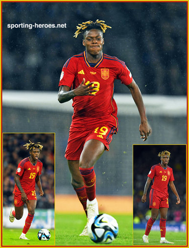 Nico WILLIAMS - Spain - EURO 2024 Qualifing matches.