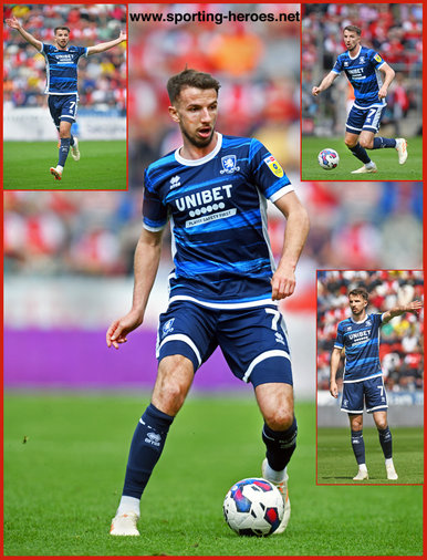 Dan BARLASER - Middlesbrough FC - League Appearances