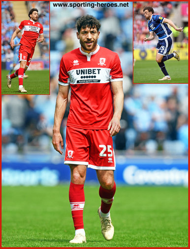 Matt CROOKS - Middlesbrough FC - League appearances.