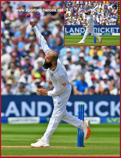 Moeen ALI - England - 2023 Ashes England v Australia.